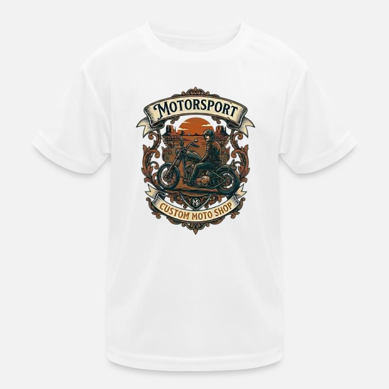 biker Kids Functional T-Shirt