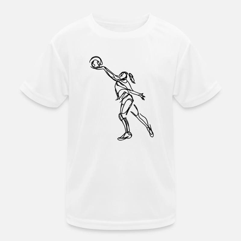 Volleyball player Kids Functional T-Shirt
