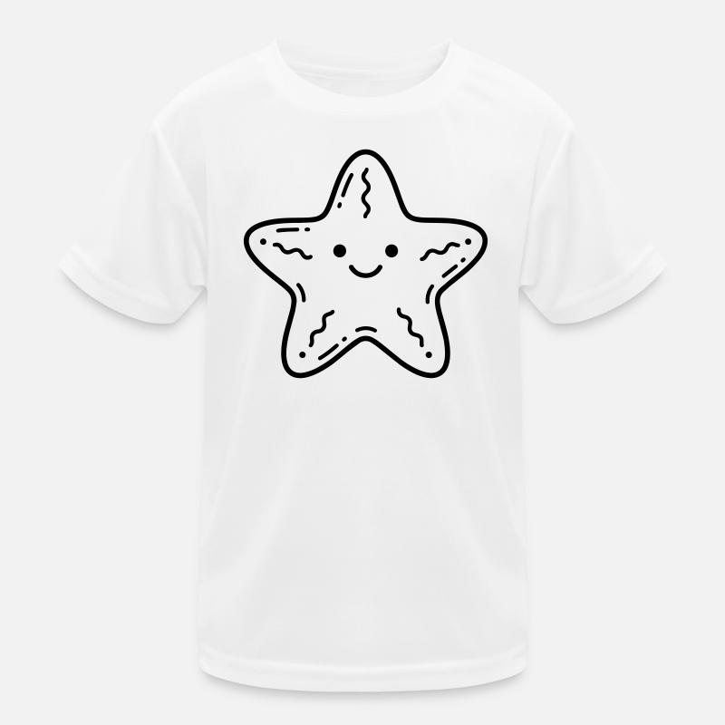 Seestern Kinder Funktions-T-Shirt