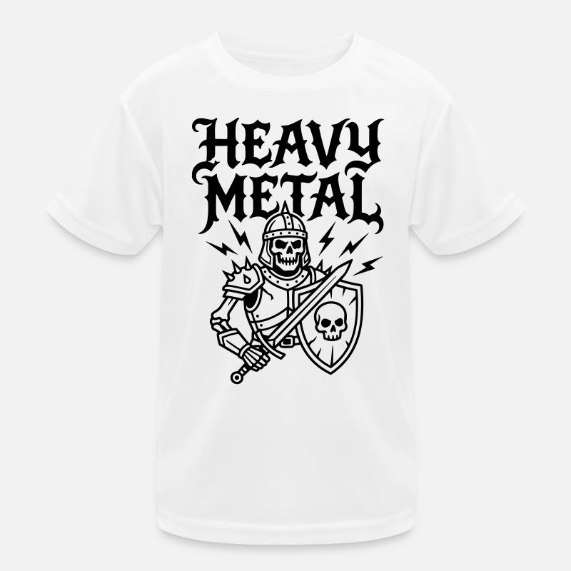 heavy metal Kids Functional T-Shirt