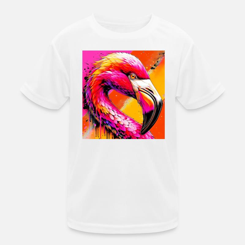 flamingo Kids Functional T-Shirt