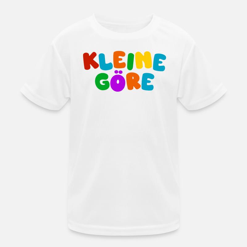 Kleine Göre - Farbexplosion Kinder Funktions-T-Shirt