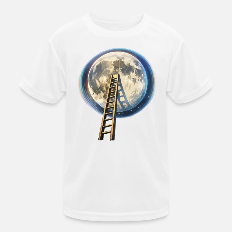 Échelle vers la Lune T-shirt sport Enfant