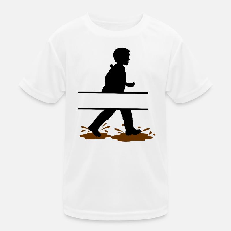 Wadloper Boy Custom – Divertissement dans la boue T-shirt sport Enfant