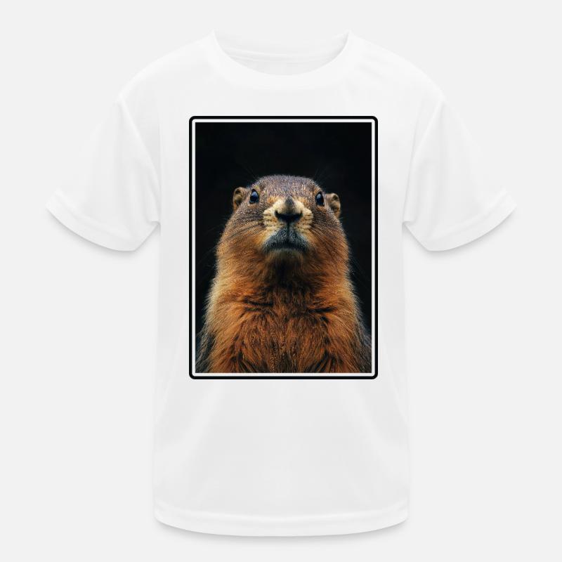Murmeltiere Murmeltier Kinder Funktions-T-Shirt