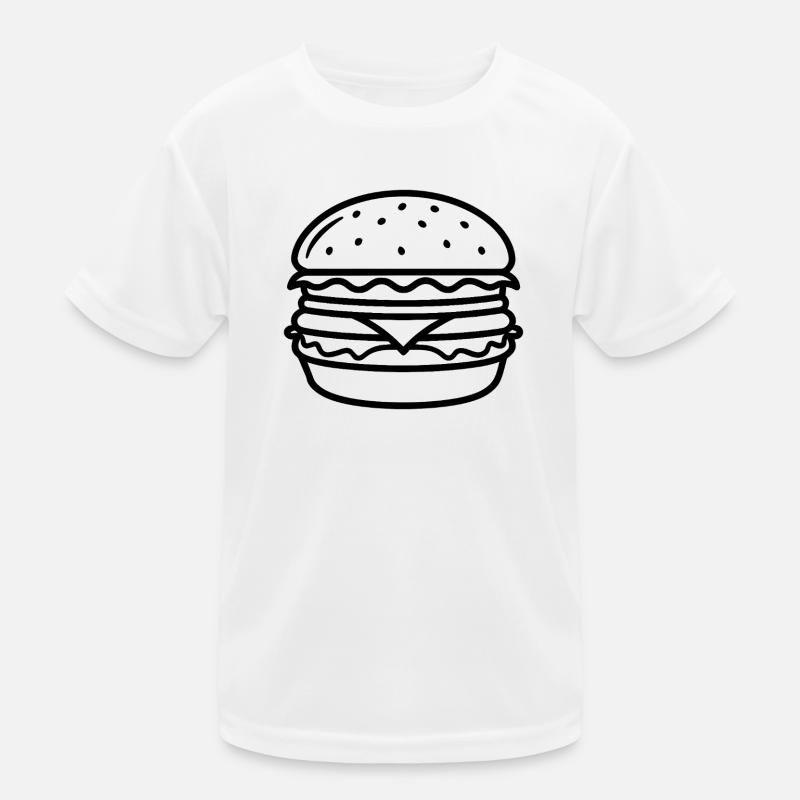 Cheeseburgers Kids Functional T-Shirt
