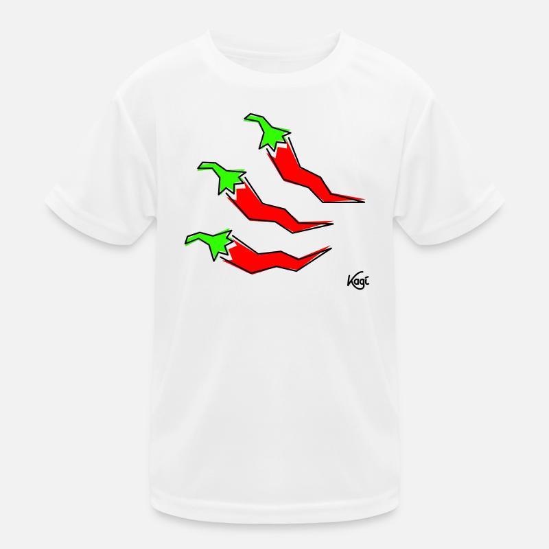 drei Pepperonis Kinder Funktions-T-Shirt