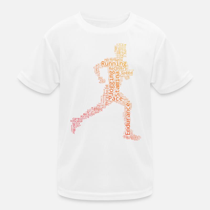 Geschenkidee für einen Running mit Running Kinder Funktions-T-Shirt