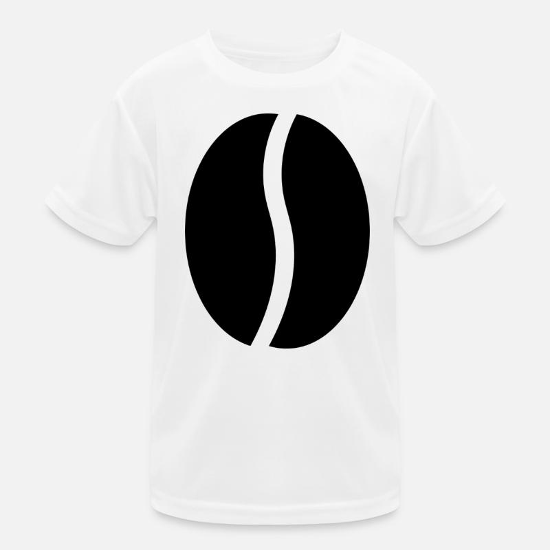Kaffeebohnen Kinder Funktions-T-Shirt
