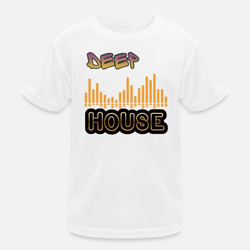Deep House. Kinder Funktions-T-Shirt