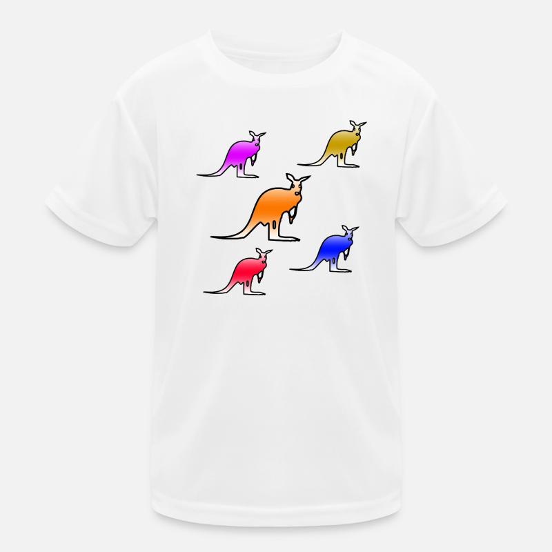 Kangaroos Kids Functional T-Shirt