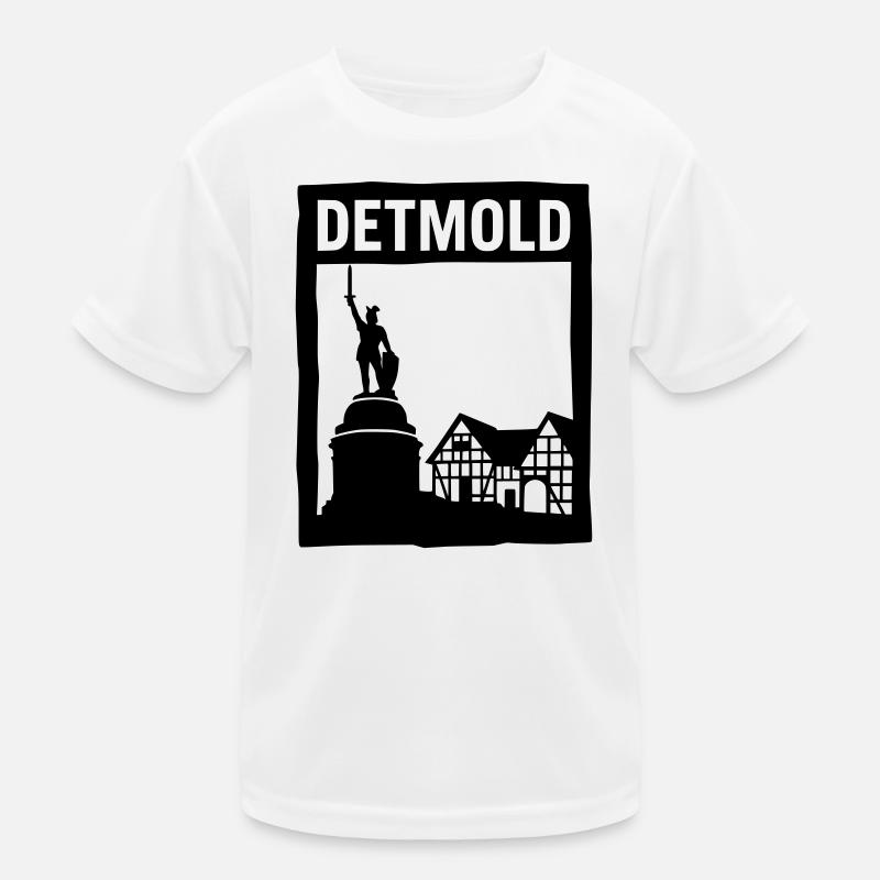 detmold wahrzeichen siilhouette Kinder Funktions-T-Shirt