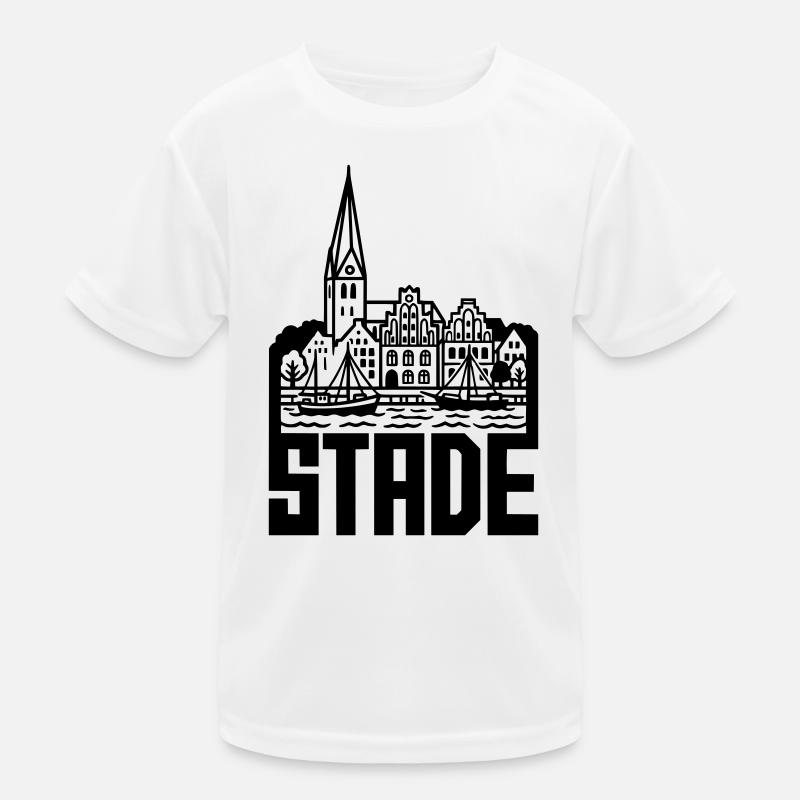 Stade Silhouette Landmark Kids Functional T-Shirt