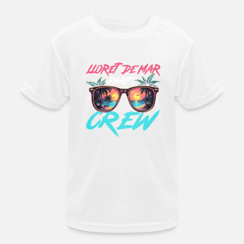 Lloret De Mar Party Crew Kinder Funktions-T-Shirt