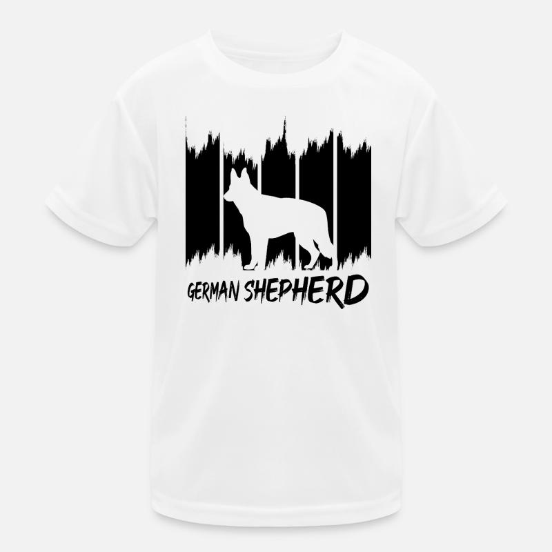 Deutscher Schäferhund Kinder Funktions-T-Shirt