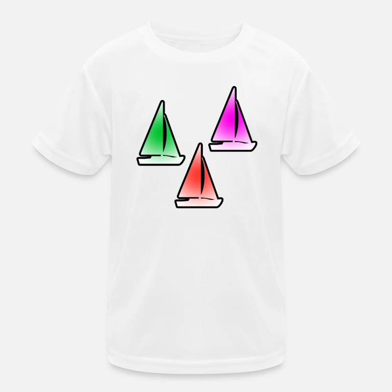 Segeln Kinder Funktions-T-Shirt
