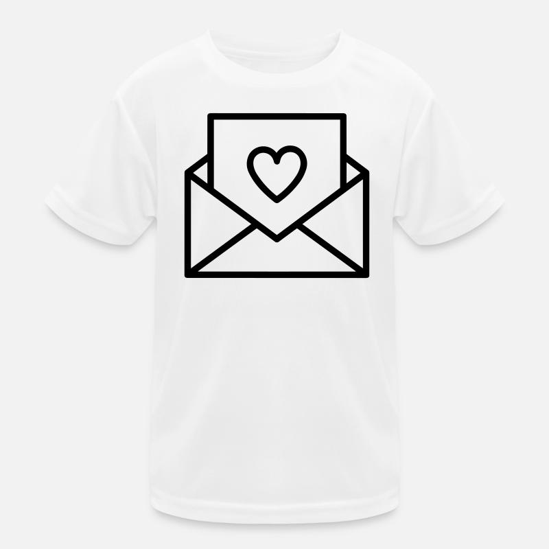 Liebesbrief Kinder Funktions-T-Shirt
