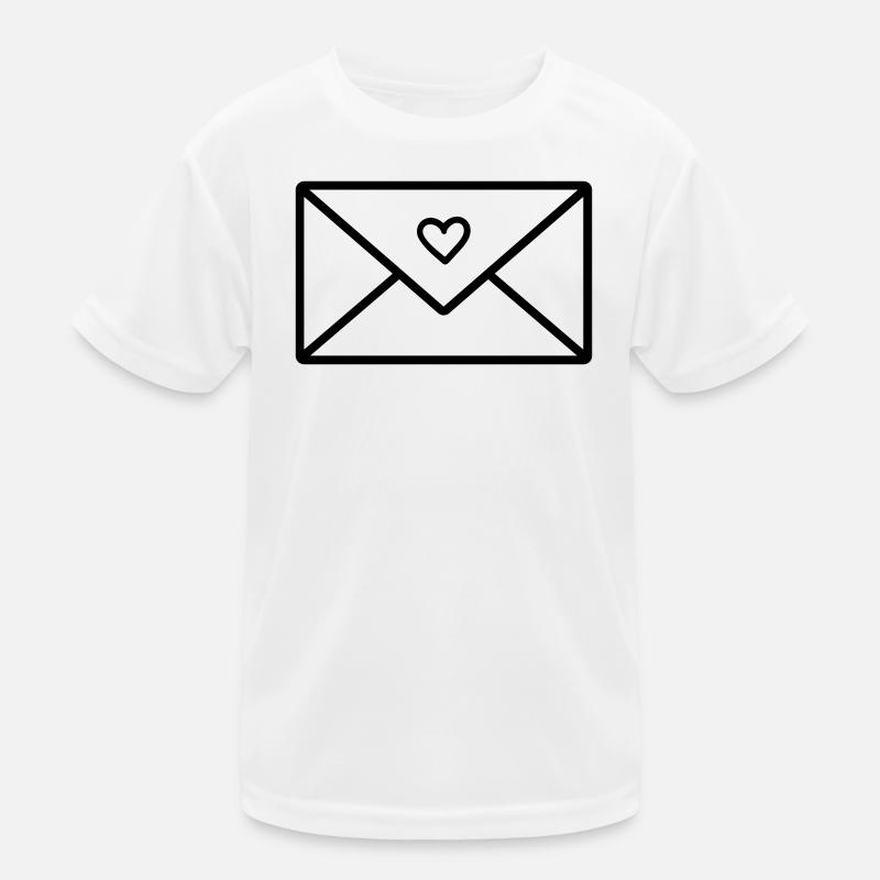 Liebesbrief Kinder Funktions-T-Shirt
