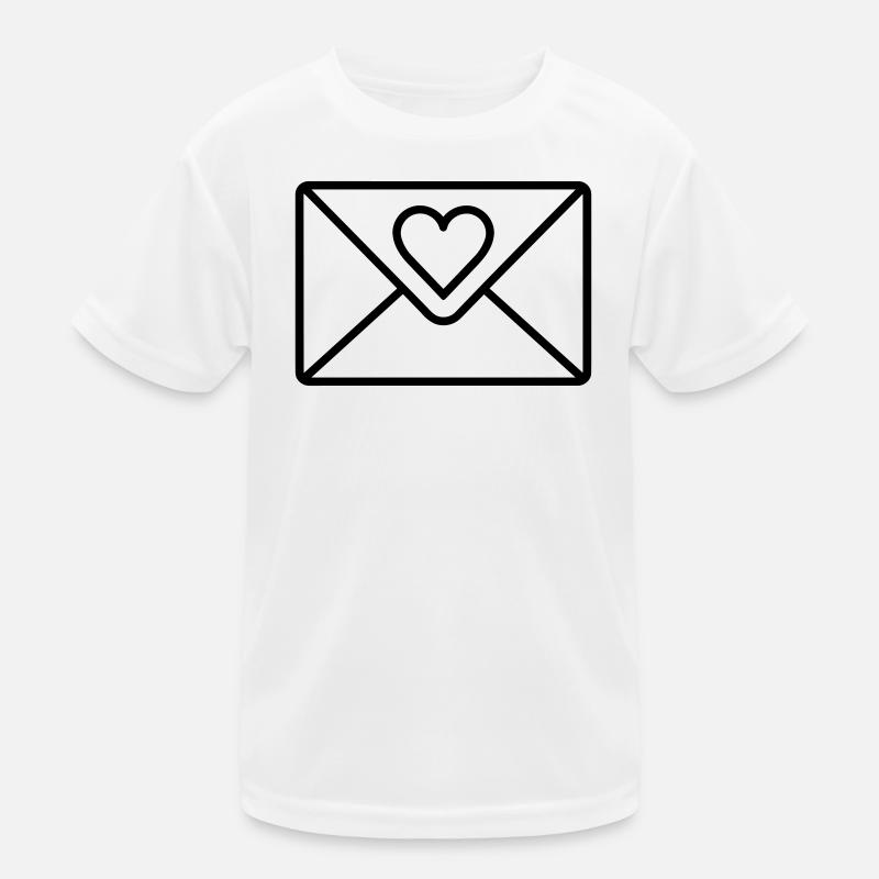 Liebesbrief Kinder Funktions-T-Shirt