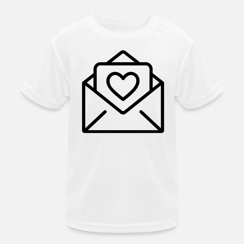 Liebesbrief Kinder Funktions-T-Shirt