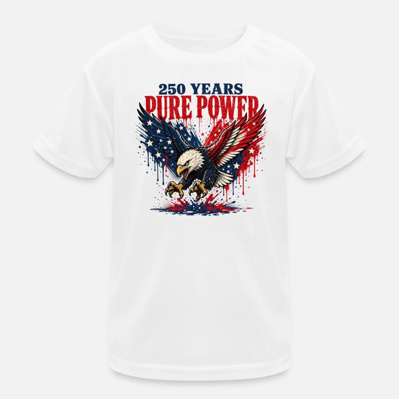 250 ans de Pure Kraft Adler T-shirt sport Enfant