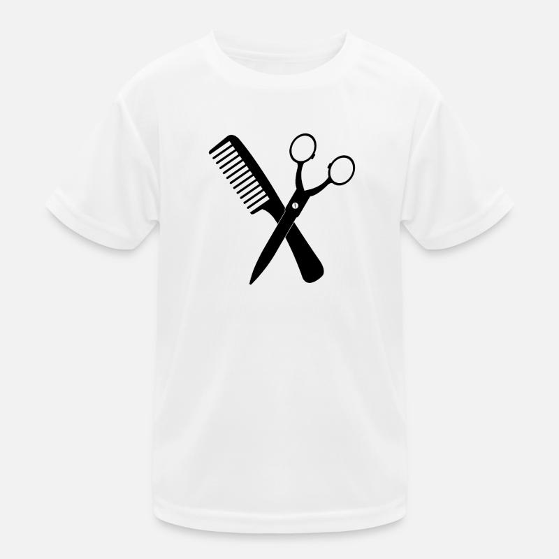 Gekreuzte Schere Kinder Funktions-T-Shirt