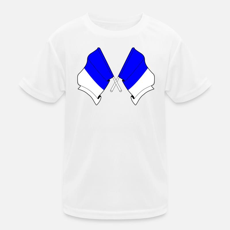 Spa Twin Flags Kids Functional T-Shirt
