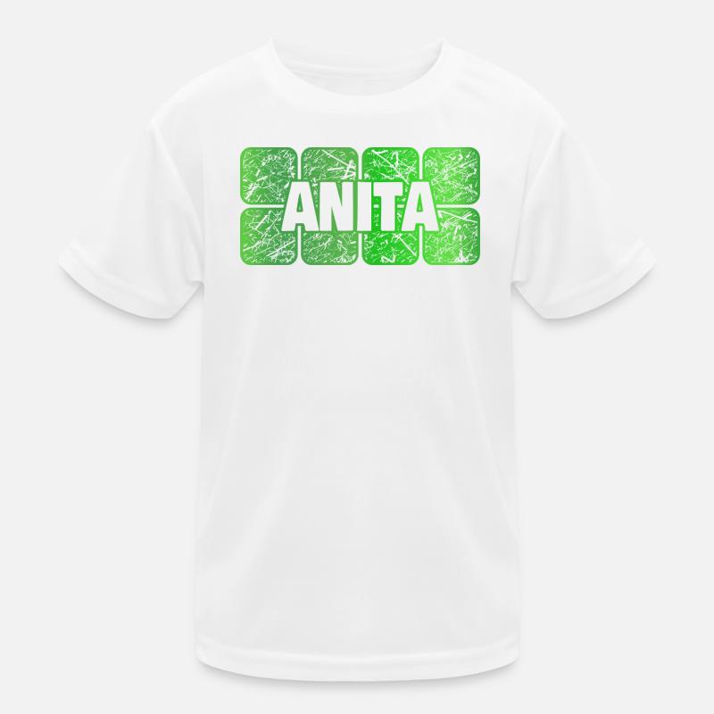 Maedchenname Anita Kinder Funktions-T-Shirt