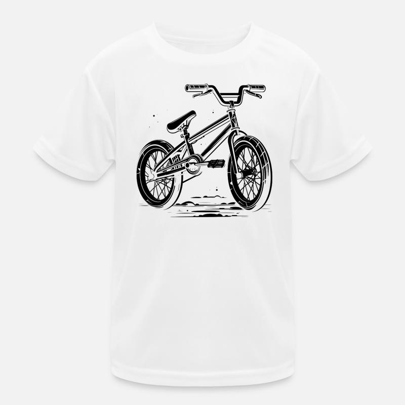BMX Rad Kinder Funktions-T-Shirt