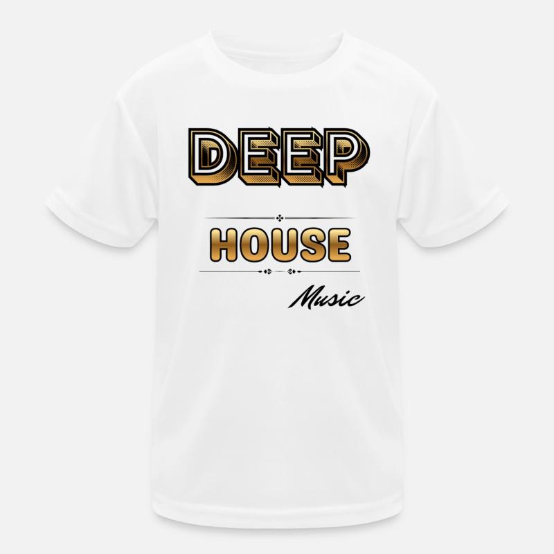 Deep House. Kinder Funktions-T-Shirt