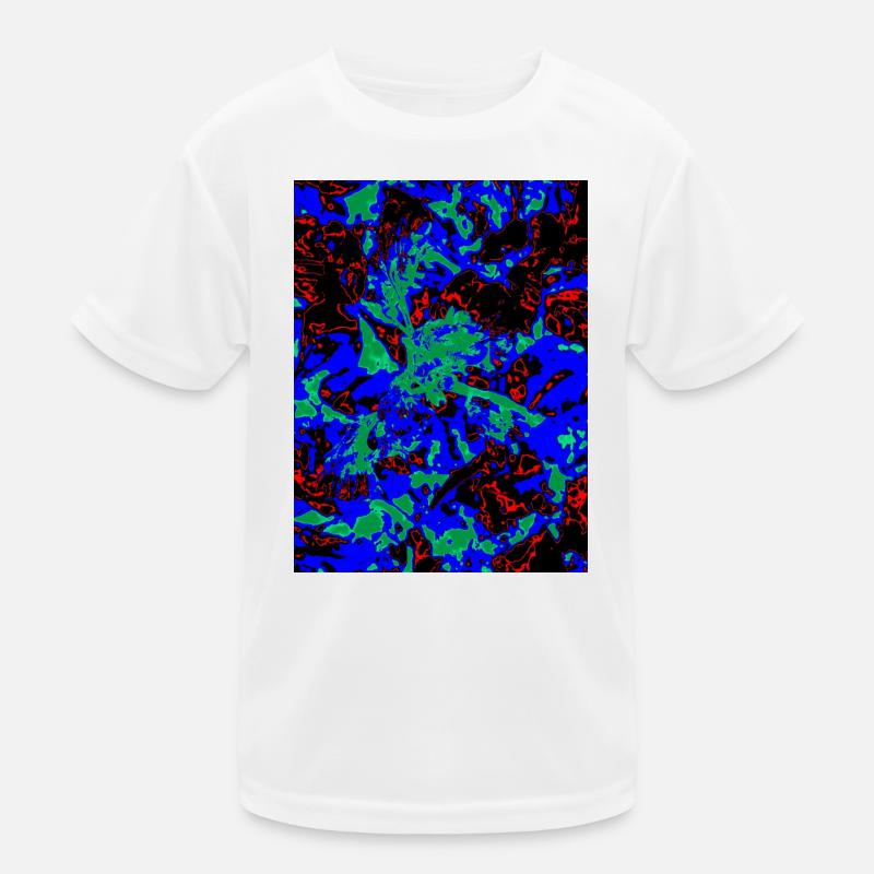 Neon Bloom Nebel Kinder Funktions-T-Shirt