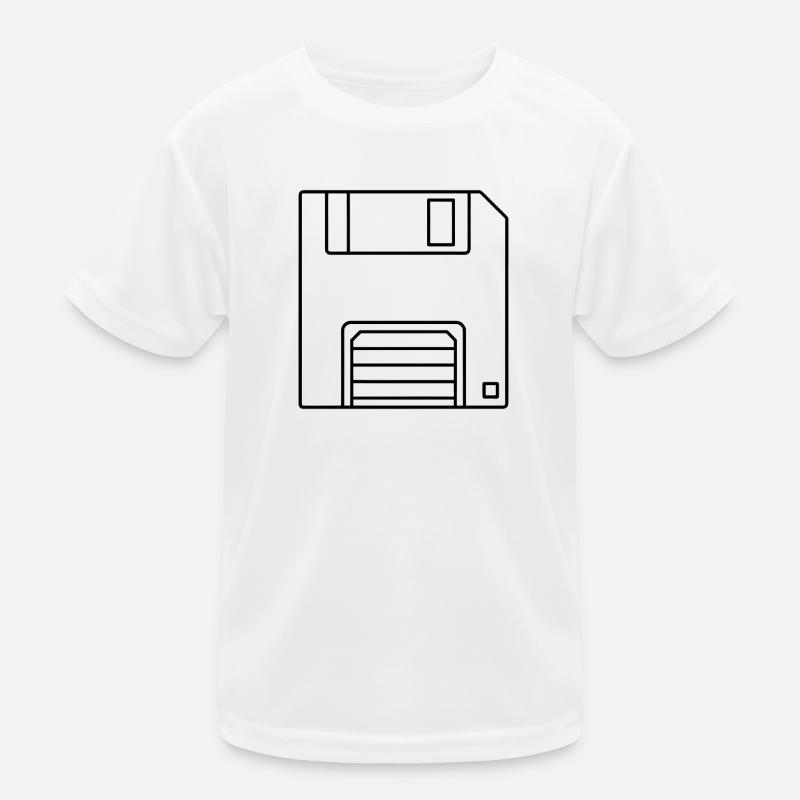 Diskette Kinder Funktions-T-Shirt