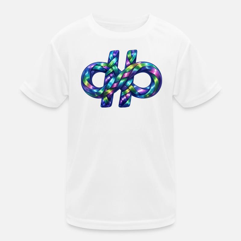 Hashtag infinite Kids Functional T-Shirt