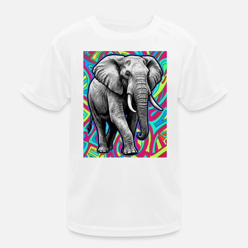 elephant Kids Functional T-Shirt