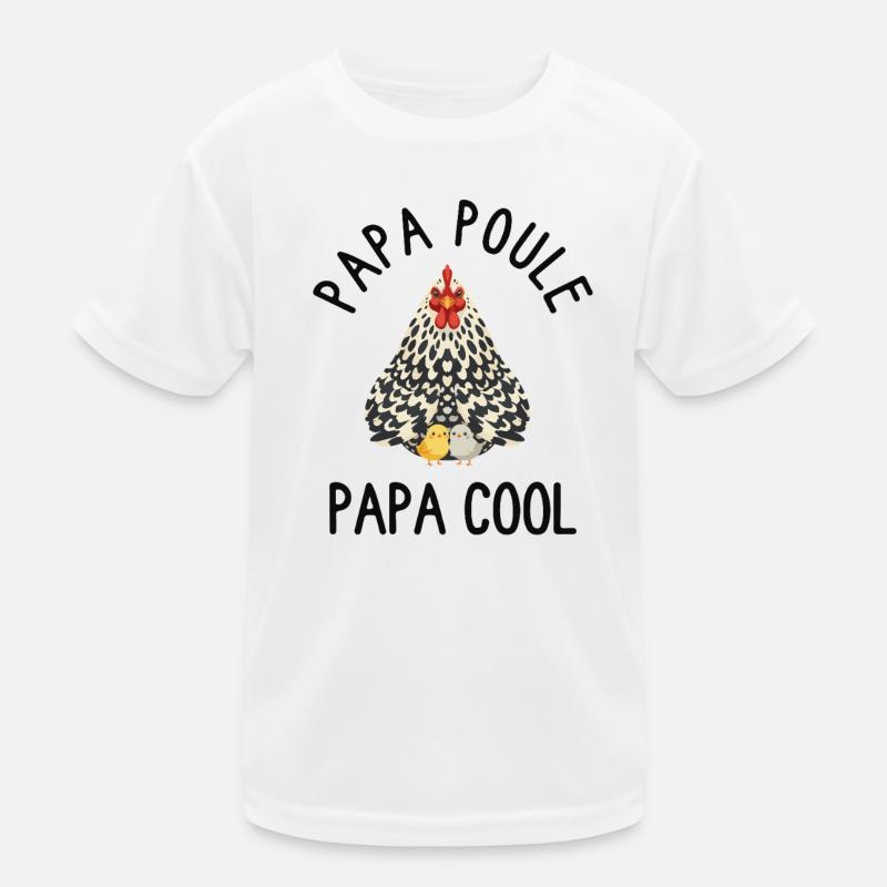 Daddy Hen Cool Daddy Kinder Funktions-T-Shirt