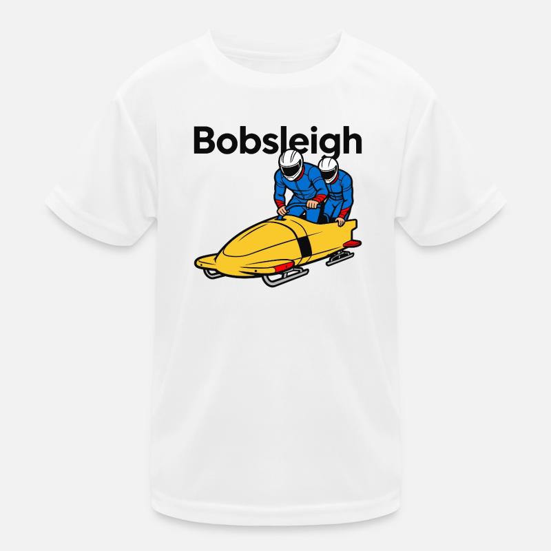 Bob-Wintersport Kinder Funktions-T-Shirt