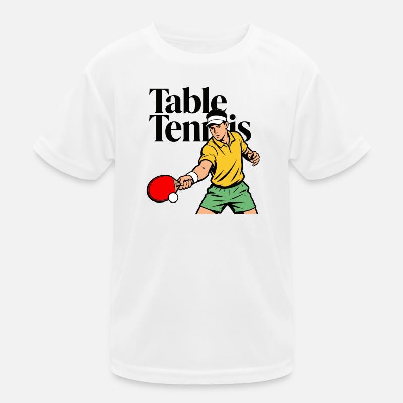 Table tennis Kids Functional T-Shirt
