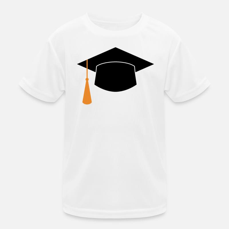 Graduation Cap Kids Functional T-Shirt