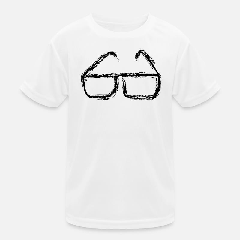 Glasses Kids Functional T-Shirt