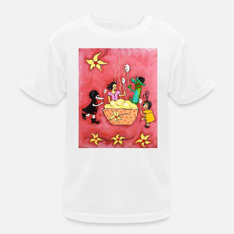 Vanilla pudding Kids Functional T-Shirt