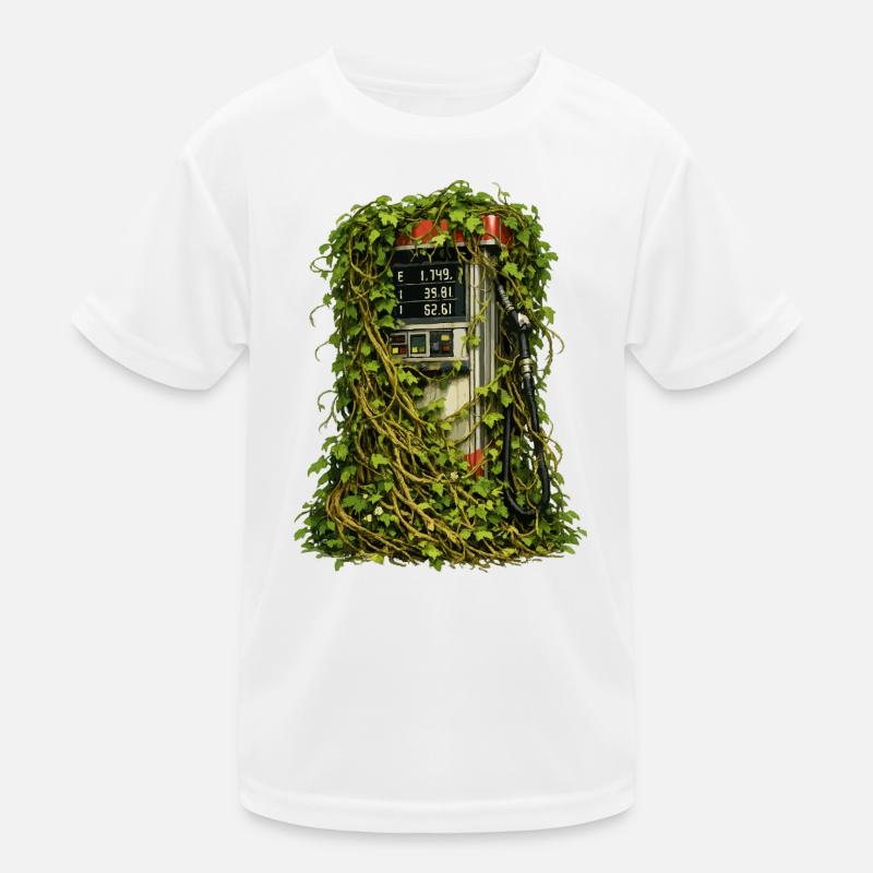 Efeu-Eingeschlossene Pumpe Kinder Funktions-T-Shirt