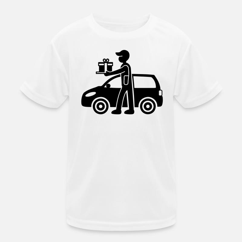 Package Service Delivery Kids Functional T-Shirt