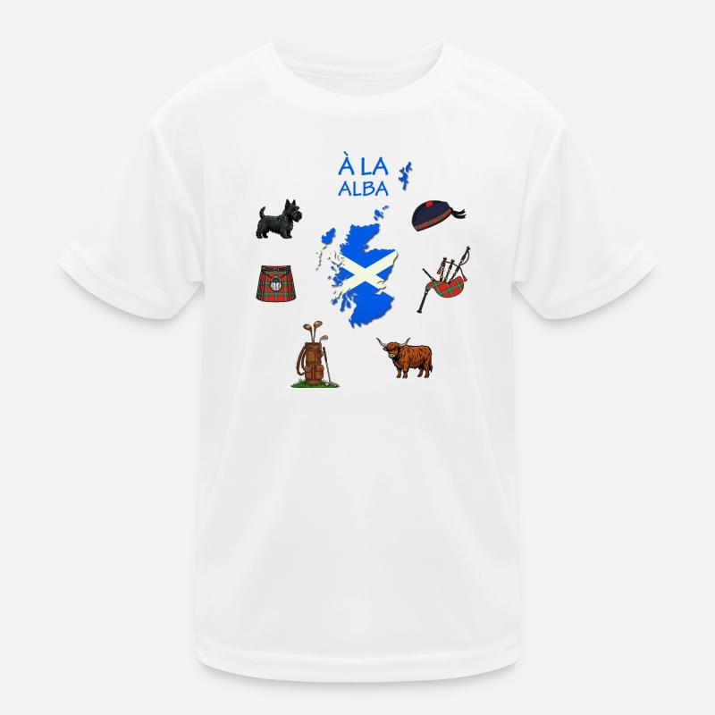 A LA ALBA Kids Functional T-Shirt