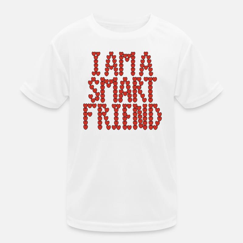 Ich bin ein kluger Freund Kinder Funktions-T-Shirt