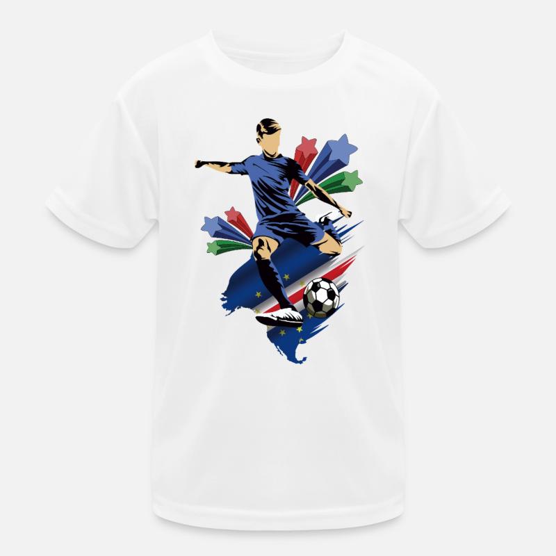 Cap-Vert - Cap-Vert - Drapeau T-shirt sport Enfant