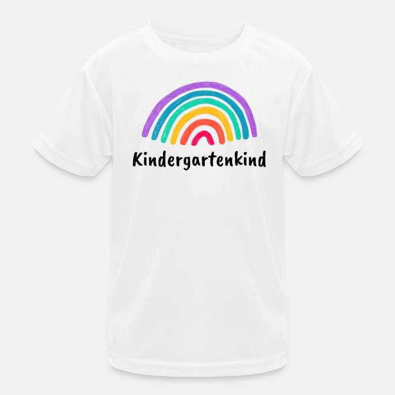 Kindergartenkind Regenbogen Kinder Funktions-T-Shirt