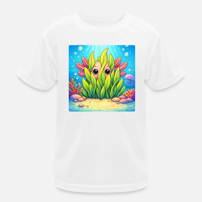 Underwater hidden charm Kids Functional T-Shirt