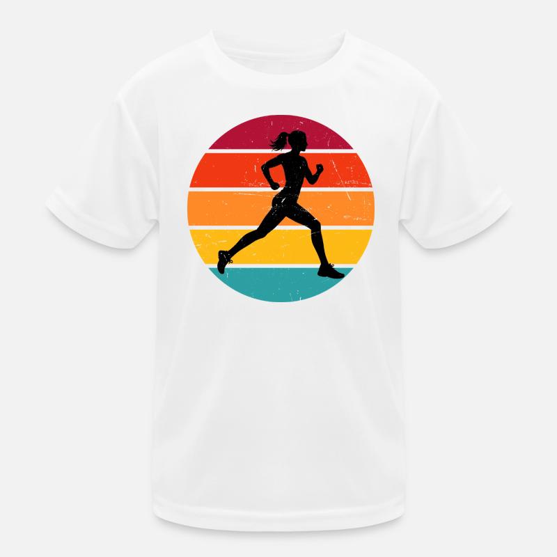Geschenkidee für eine Running mit Running Kinder Funktions-T-Shirt