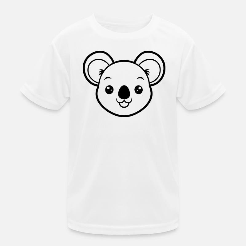 Koala-Gesicht Kinder Funktions-T-Shirt