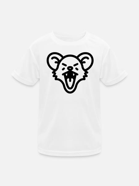 Mouse - Kids Functional T-Shirt - white - Front
